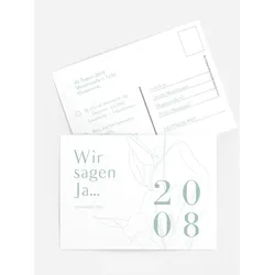 Antwortkarten für Ihre Feier selbst gestalten mit Spruch und Fotos im Onlinedesigner bei Meine-Kartenmanufaktur.de