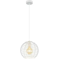 Globo Lighting Hängeleuchte   , weiß , Maße (cm): H: 120  Ø: 28