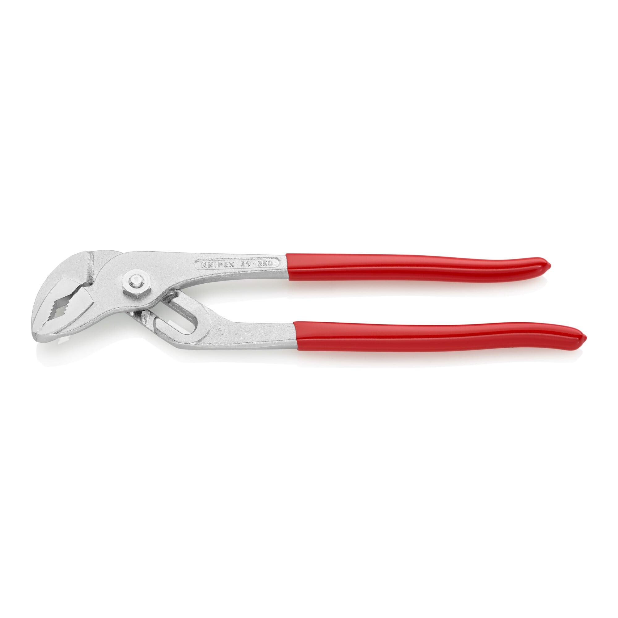 KNIPEX 89 03 250 Wasserpumpenzange mit Rillengelenk verchromt 250 mm)