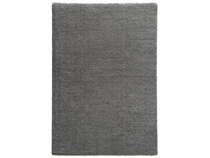 Astra Hochwertiger Teppich Wohnzimmer, Schlafzimmer - Hochflorteppich weich - flauschig & farbenfroh - einfarbiges Design - Teppich Anthrazit 160 x 230 cm