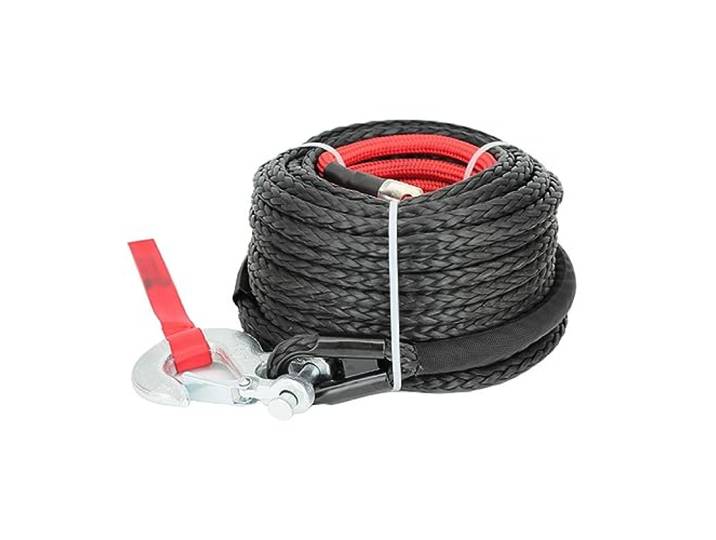 12mm x 28m 13mm x 25m synthetisches Windenseil Abschleppwagen Off-Road-Anhängerseil for ATV-SUV-Fahrzeug(13mmx25m)