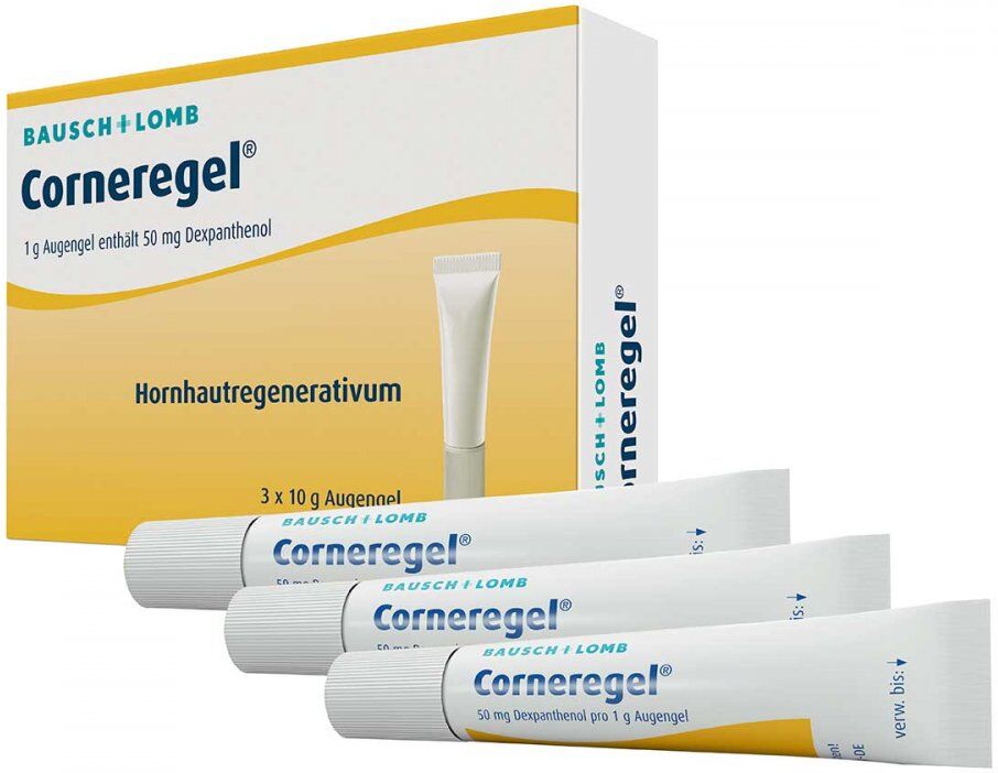 Corneregel Augengel fördert die Wundheilung am Auge 3X10g