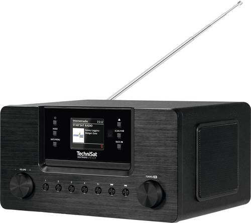 TechniSat DIGITRADIO 570 Internet CD-Radio DAB+, Internet, FM DAB+, CD, USB, Internetradio Schwarz