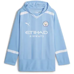 PUMA Manchester City FC Oversize Winter Trikot 2023/24 Herren 01 - team light blue/puma white S