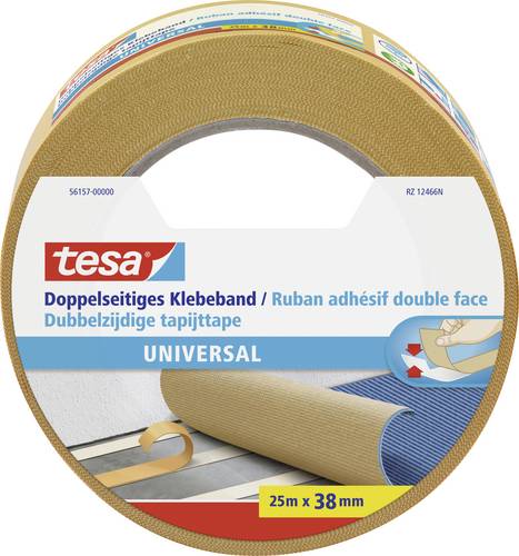 tesa Klebeband doppelseitig Universal 25m x 38mm Multimedia-Technik Heften,Lochen,Kleben