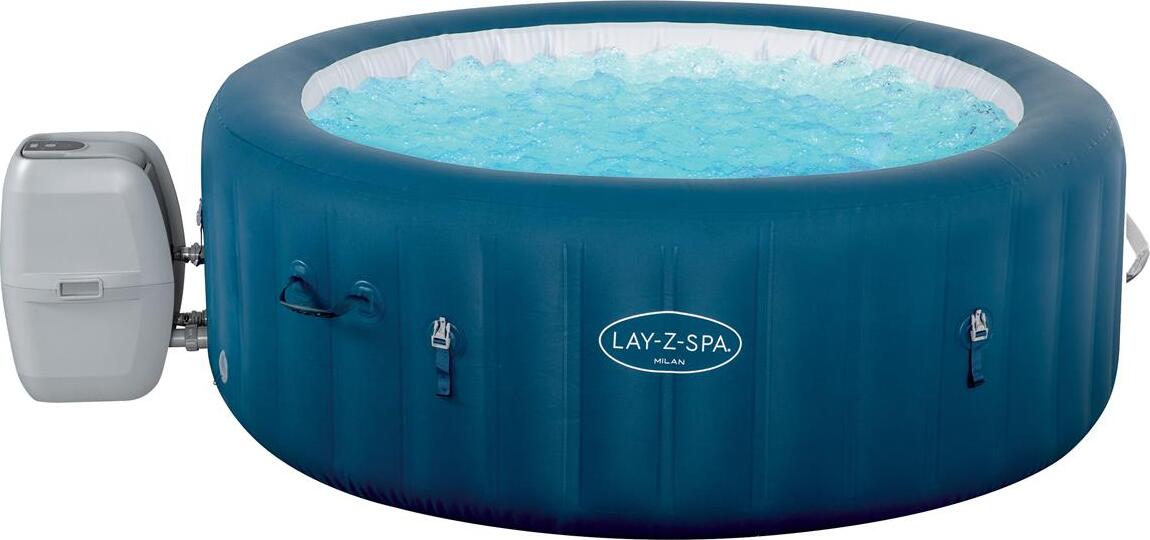 Bestway LAY-Z-SPA WLAN-Whirlpool Milan AirJet Plus 196 x 71 cm, rund