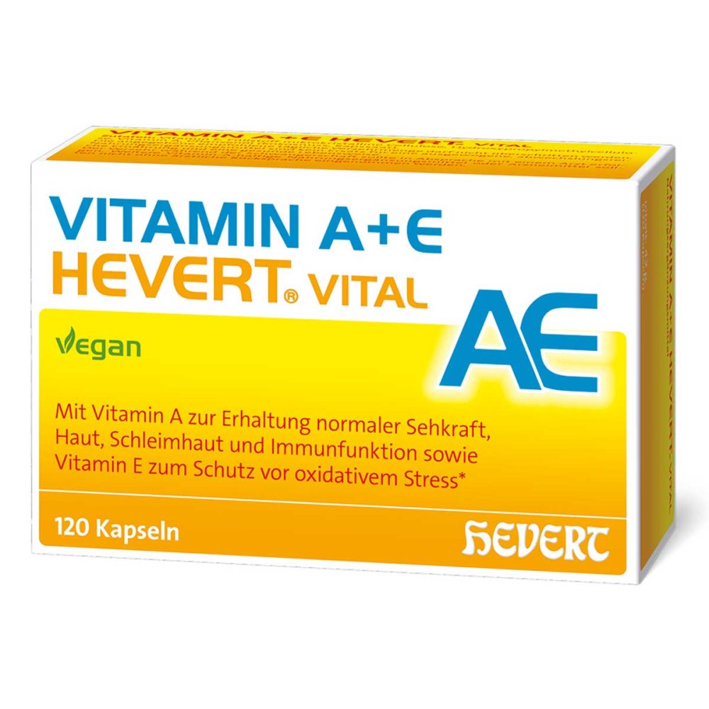 Hevert-Arzneimittel GmbH & Co. KG Vitamin A+E Hevert Vital Kapseln 20167966