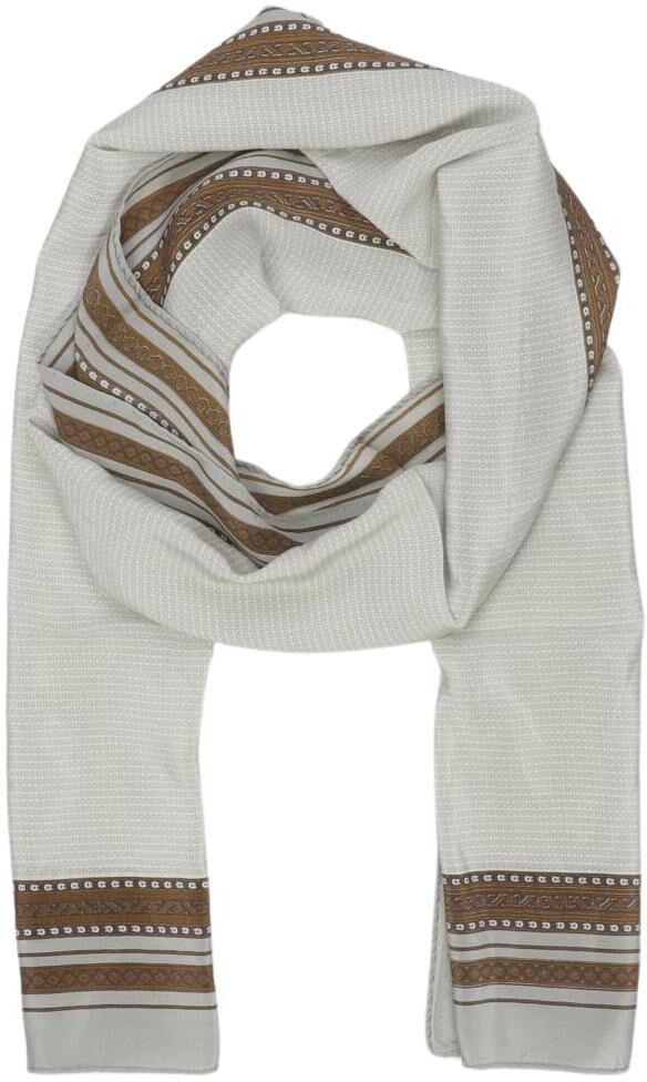 Aigner Damen Schal oder Tuch, Cremeweiß, Seide - Second Hand