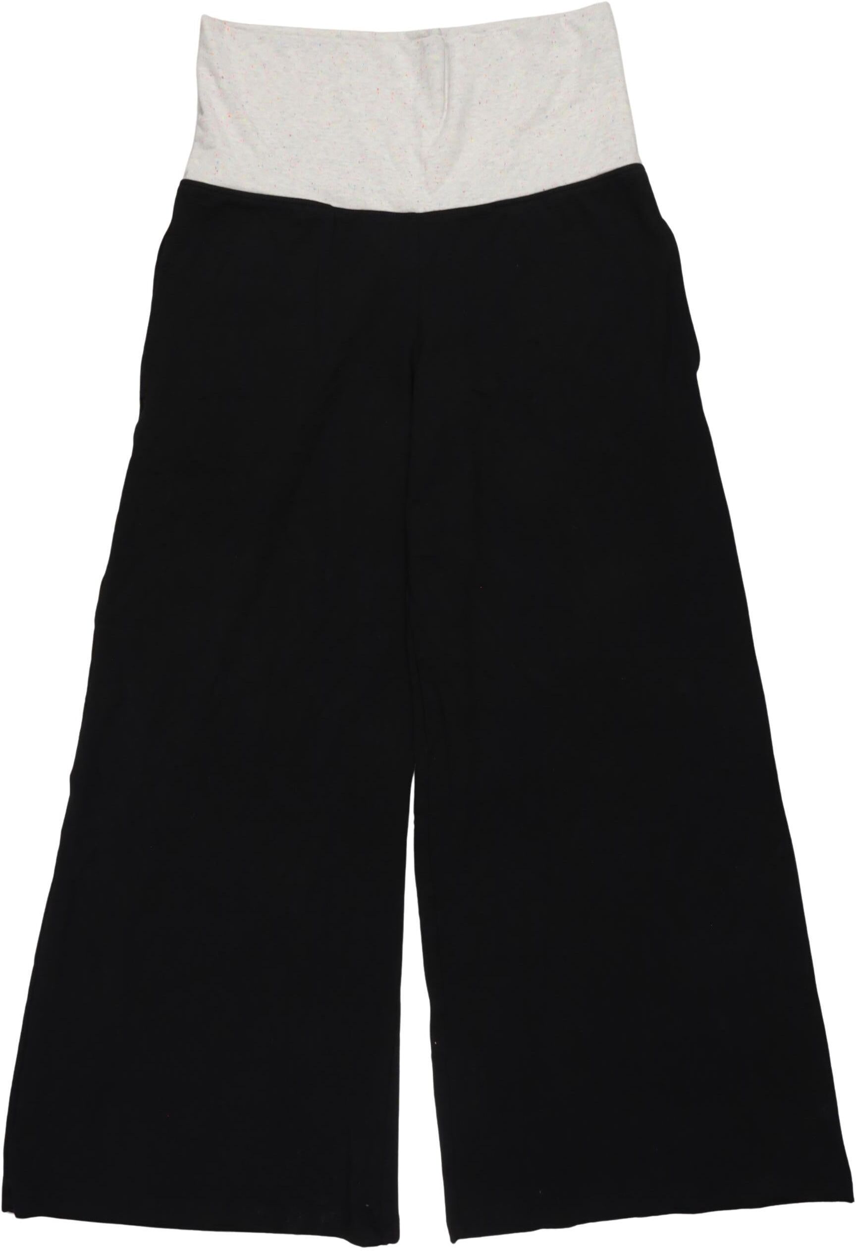 Victorias Secret Damen Stoffhose, Schwarz, Gr. M, Baumwolle / Modal / Synthetik / Elasthan - Second Hand