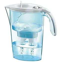 Laica J31CC (J458), Wasserfilterkanne, Transparent, Weiss