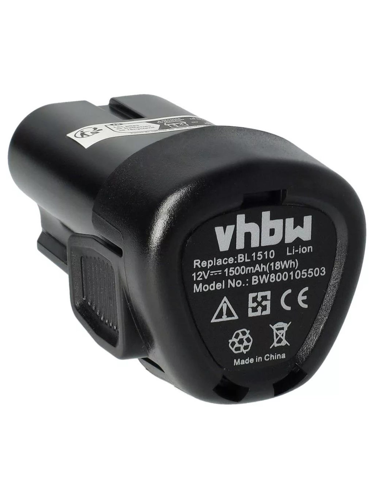 Black & Decker Akku Li-Ion, 12V, 1500 mAh