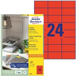 Avery, Etiketten, Etiketten