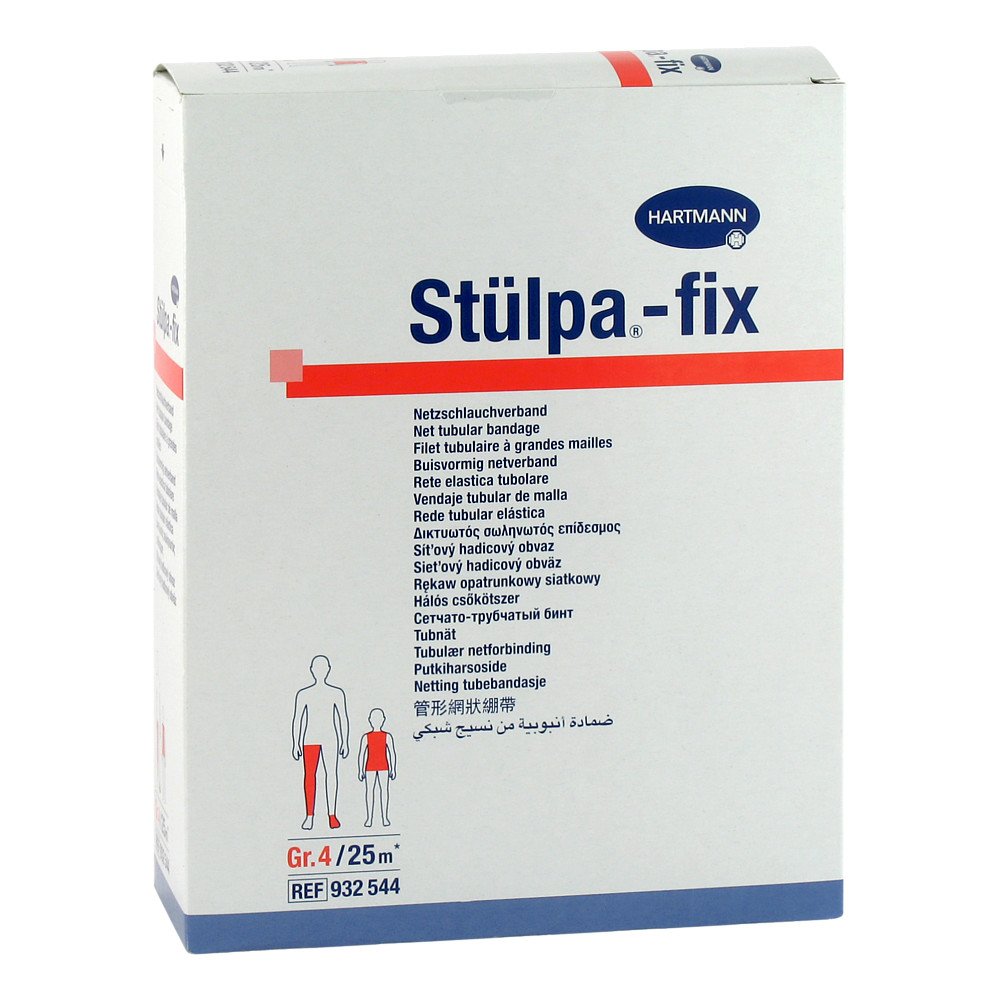 PAUL HARTMANN AG Stülpa Fix Größe 4 Bein/fuss/kdr.rumpf 25 m Netzschl. 02175436