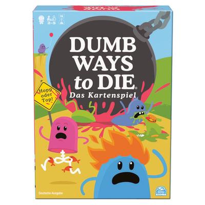 Spin Master Games - Dumb Ways to Die - das Kartenspiel (deutsche Ausgabe)