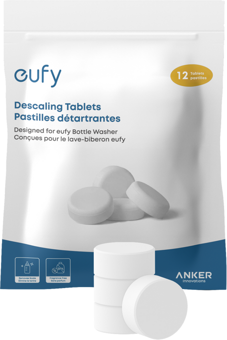 eufy Descaling Tablets for Baby Bottle Washer (12 Count)