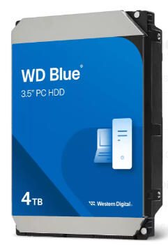 Western Digital WD Blue 3.5-Inch PC HDD Interne Festplatte 4 TB WD40EZZX