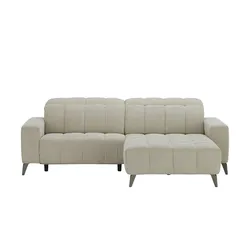 Primo Ecksofa mit Relaxfunktion Luzern ¦ beige ¦ Maße (cm): B: 256 H: 84 T: 179.0