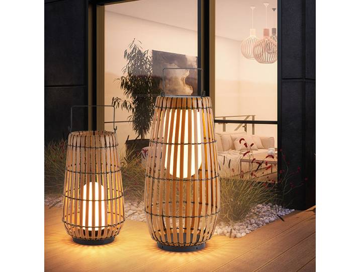 Lampe Solaire d'Extérieur au Design Moderne, Luminaire Décoratif de Plafond, Idéal pour un Jardin, une Villa, une Terrasse ou une Pelouse