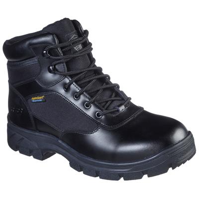 Berufsschuh SKECHERS "WASCANA - BENEN" Gr. 41, schwarz, 41, Leder, Schuhe, mit Profillaufsohle