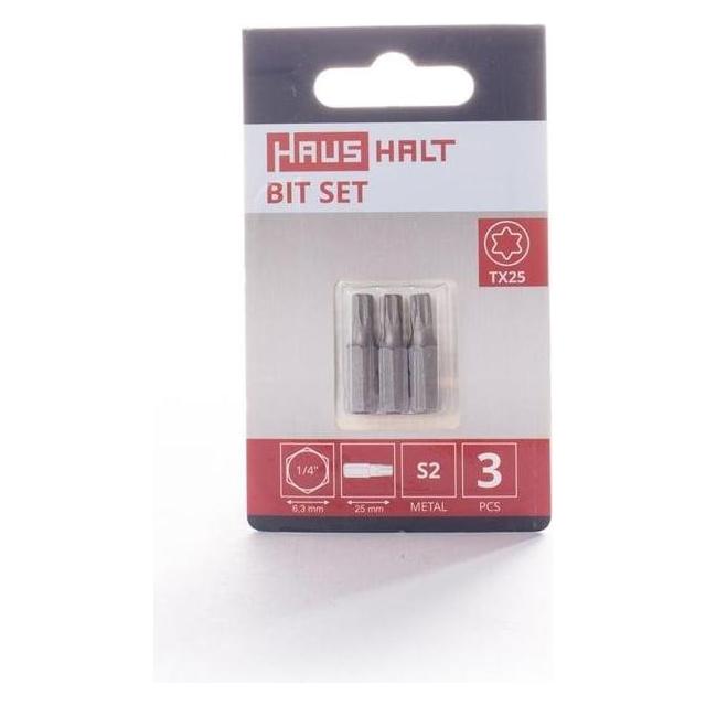 Haushalt SCREWDRIVER BIT TX25X25MM 3PCS (37639042)