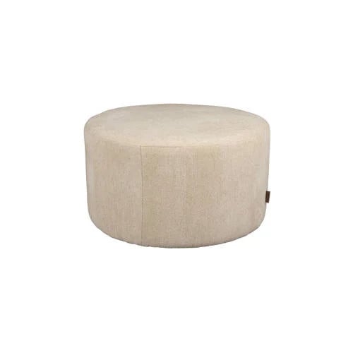 Dutchbone poef Rocca met stoffen bekleding voor volwassenen