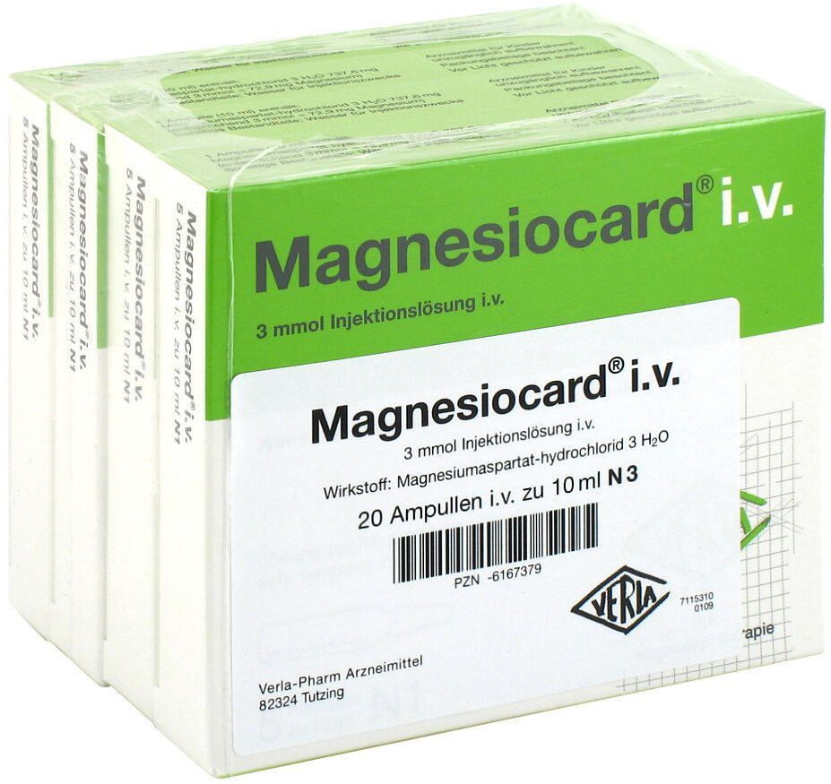Magnesiocard intravenös Injektionslösung