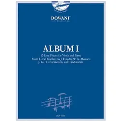 Album vol.1 (+CD) 10 easy pieces for viola and piano, Fachbücher von Franz Joseph Haydn
