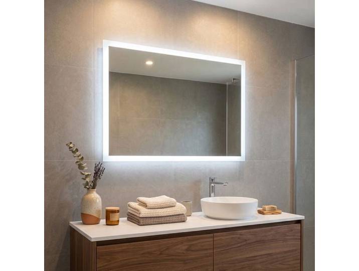 MIROIR AVEC CADRE RÉTROÉCLAIRÉ AVEC LED 80X60 CM RÉVERSIBLE