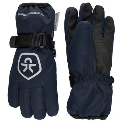 Color Kids - Kid's Gloves Waterproof - Handschuhe Gr 8-10 Years blau