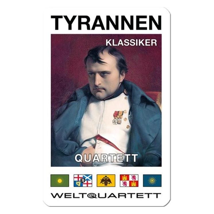 Quartett Tyrannen Klassiker (Deutsch, 2 - 4 Spieler) (1005)