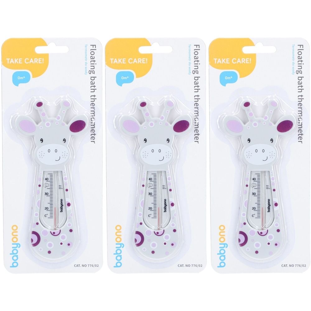 Babyono schwimmender Thermometer x3 3x1 St Thermometer