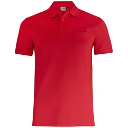 CLIQUE Basic Pocket Poloshirt 35 - rot S