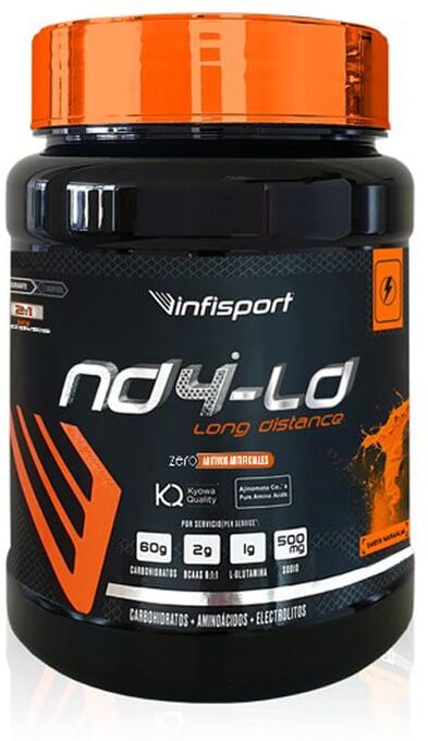 Infisport ND4 Long Distance Zero Aditivos 816g Laranja.