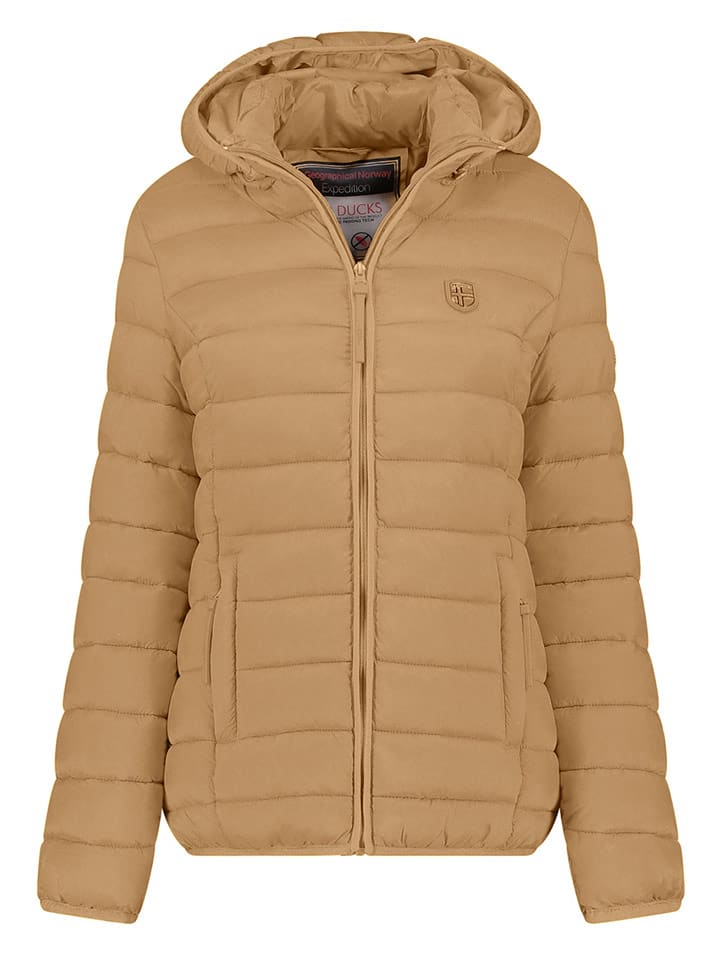 Geographical Norway Steppjacke in Hellbraun - S