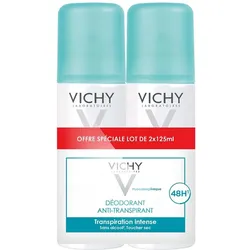 Vichy, Deo, 2er-Set Deodorants Anti-Transpirant 48H - 2 x 125 ml (Spray, 125 ml)