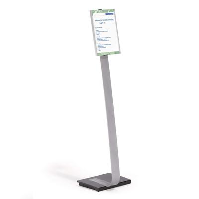 Durable Info-Bodenständer Info Sign Stand A4, 1 Stück, Art. Nr. 481223