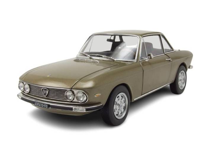 Norev Modellauto Lancia Fulvia 1971 grau, Maßstab 1:18