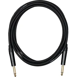 Cascha Advanced Line Gitarrenkabel – 9 m – Schwarz – gerade-gerade (9 m), Audiokabel