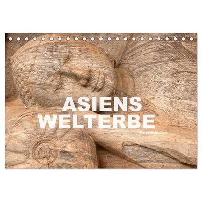 Asiens Welterbe (Tischkalender 2027 DIN A5 quer), CALVENDO Monatskalender