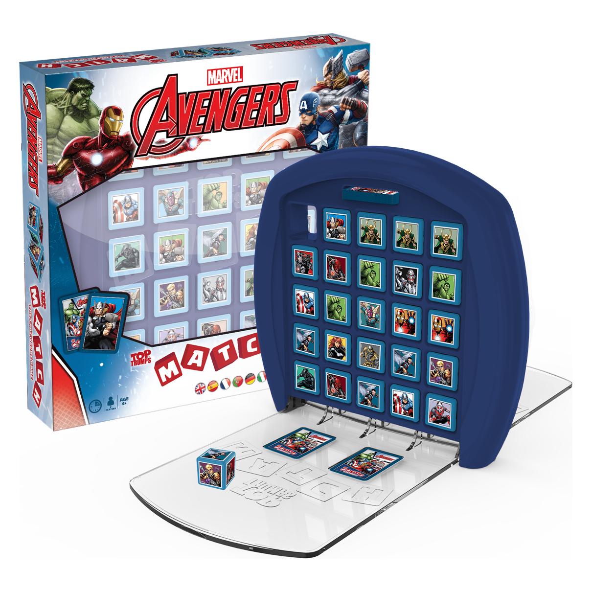 Winning Moves Top Trumps Match Marvel Avenger (Deutsch, Englisch, Französisch, Italienisch, 2 - 99 Spieler) (28691)
