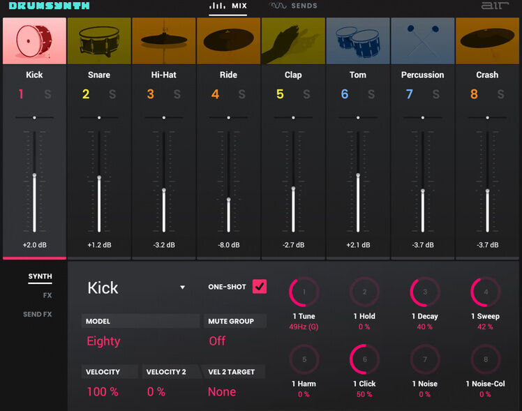 AIR Music Technology Drum Synth
