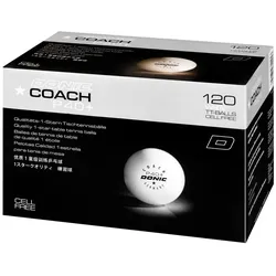 Donic Ball* Coach P40+ weiÃ - weiÃ - Bälle - Stück 120er - 120er