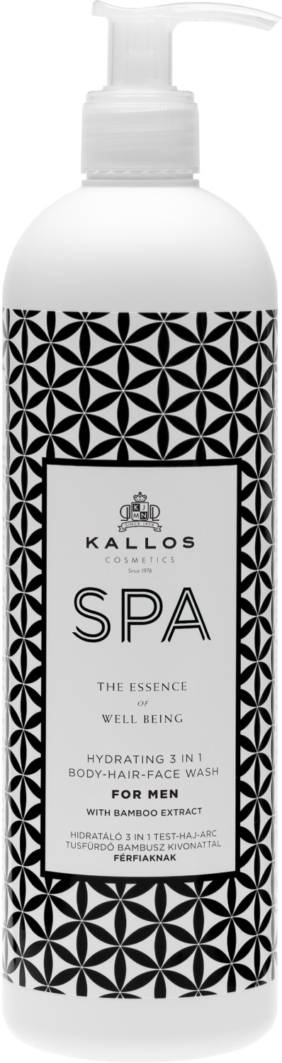 Kallos Spa Hydrating 3 In 1 For Men 500 ml KA-SPA1886