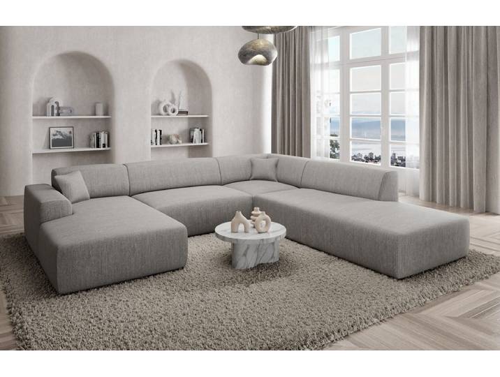 Couchlandschaft Mallorca Lounge U-Form in Stoff