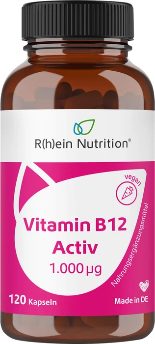 Vitamin B12 Activ 1000 µg hochdosiert+vegan Kaps. 120 St Kapseln