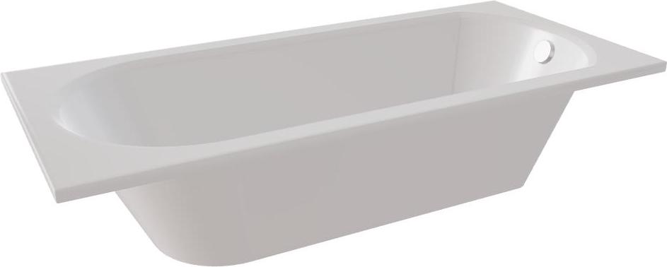 Aqua For You | Besco Badewanne Intrica - 170x75cm - Mit Syfon - Mit Füßen - Rechteckig
