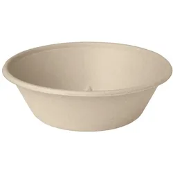 320x DUNI Salatschale Bagasse 1000 ml Braun ungeteilt