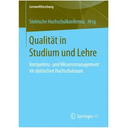 Qualität in Studium und Lehre, Fachbücher von Steirische Hochschulkonferenz