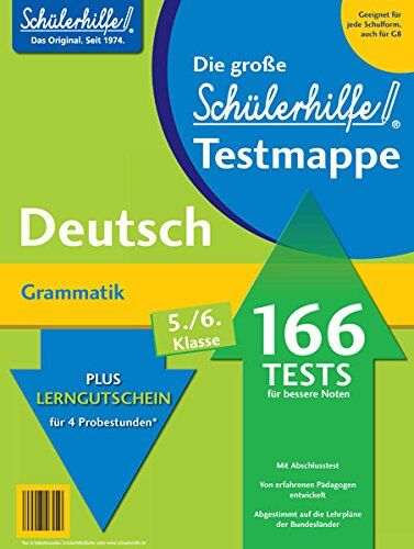 Testmappe Deutsch Grammatik (Kl. 5.-6.) - Preis vom 04.10.2026 03:51:26 h