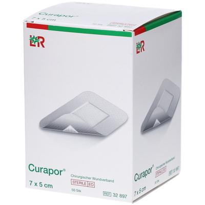 Curapor Wundverband steril chirurgisch 5x7 cm 50 St Pflaster